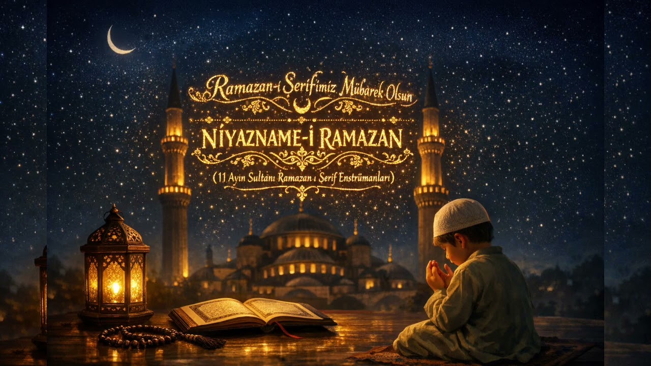 🌹NİYAZNAME-İ RAMAZAN 🌹 (11 Ayın Sultanı Ramazan-ı Şerif Enstrümantalları) 🌹