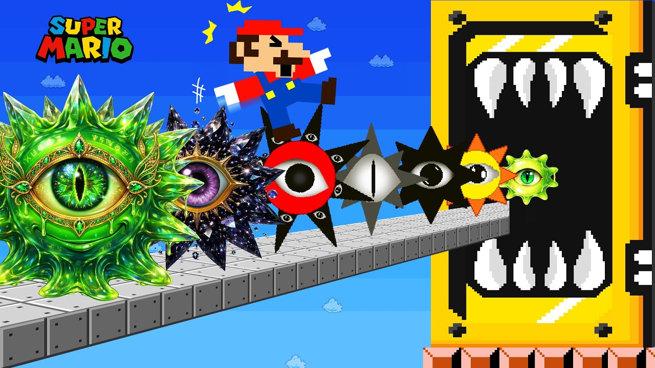 Mario's Hardest Challenge: Mario vs Mr.Sun But TURNED INTO SLIME?!