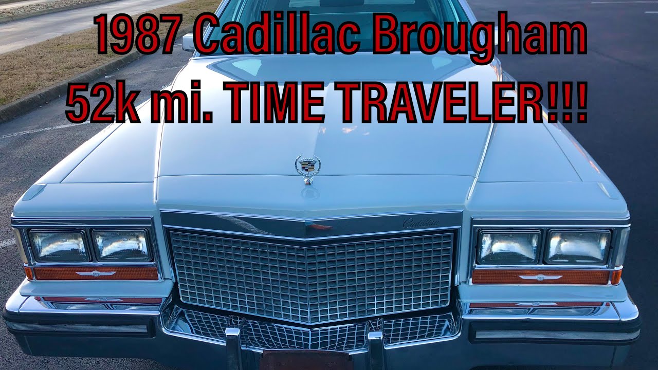 1987 Cadillac Brougham... 52k mi.  Must see! (SOLD)