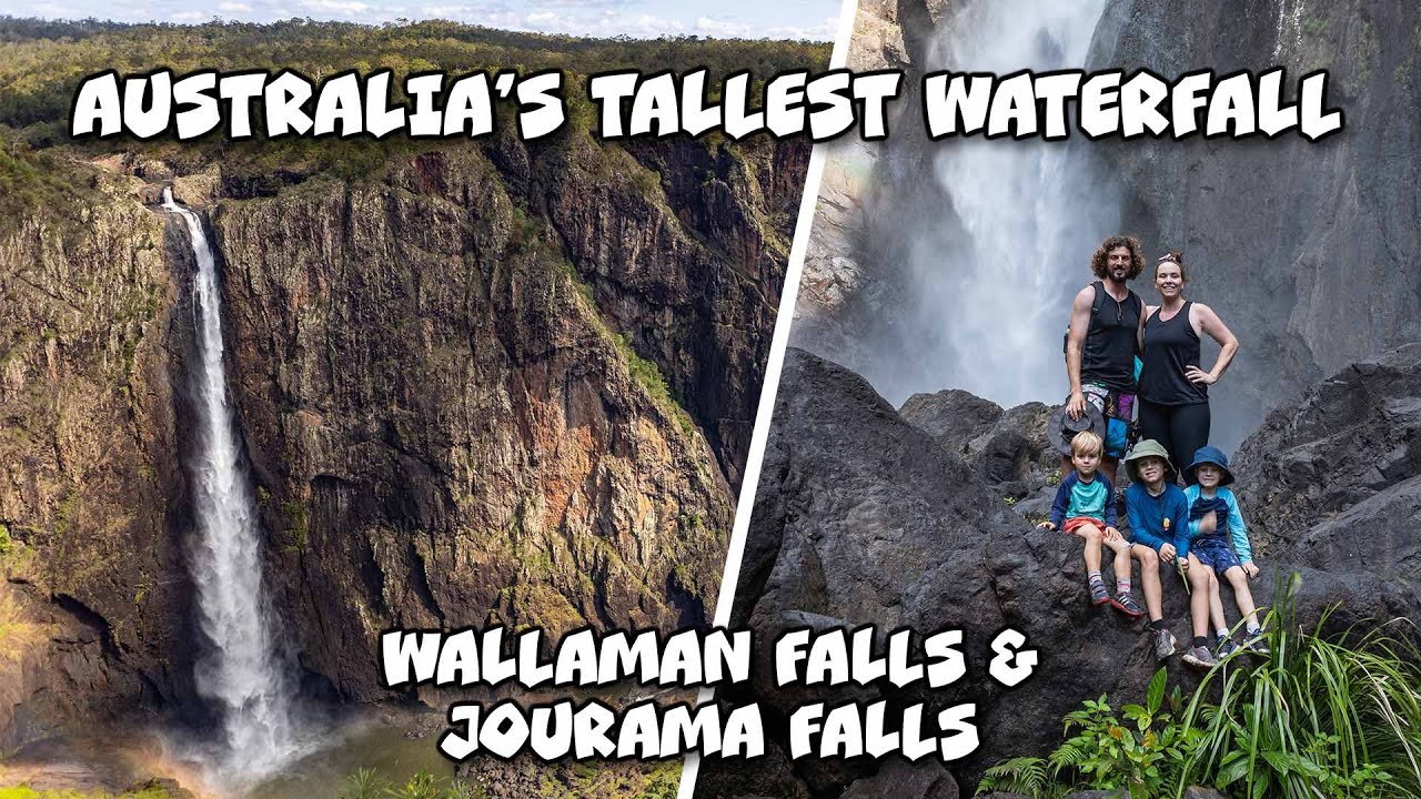 Australia’s tallest waterfall! Wallaman Falls. Jourama Falls, FNQ. Crystal Creek to Ingham.