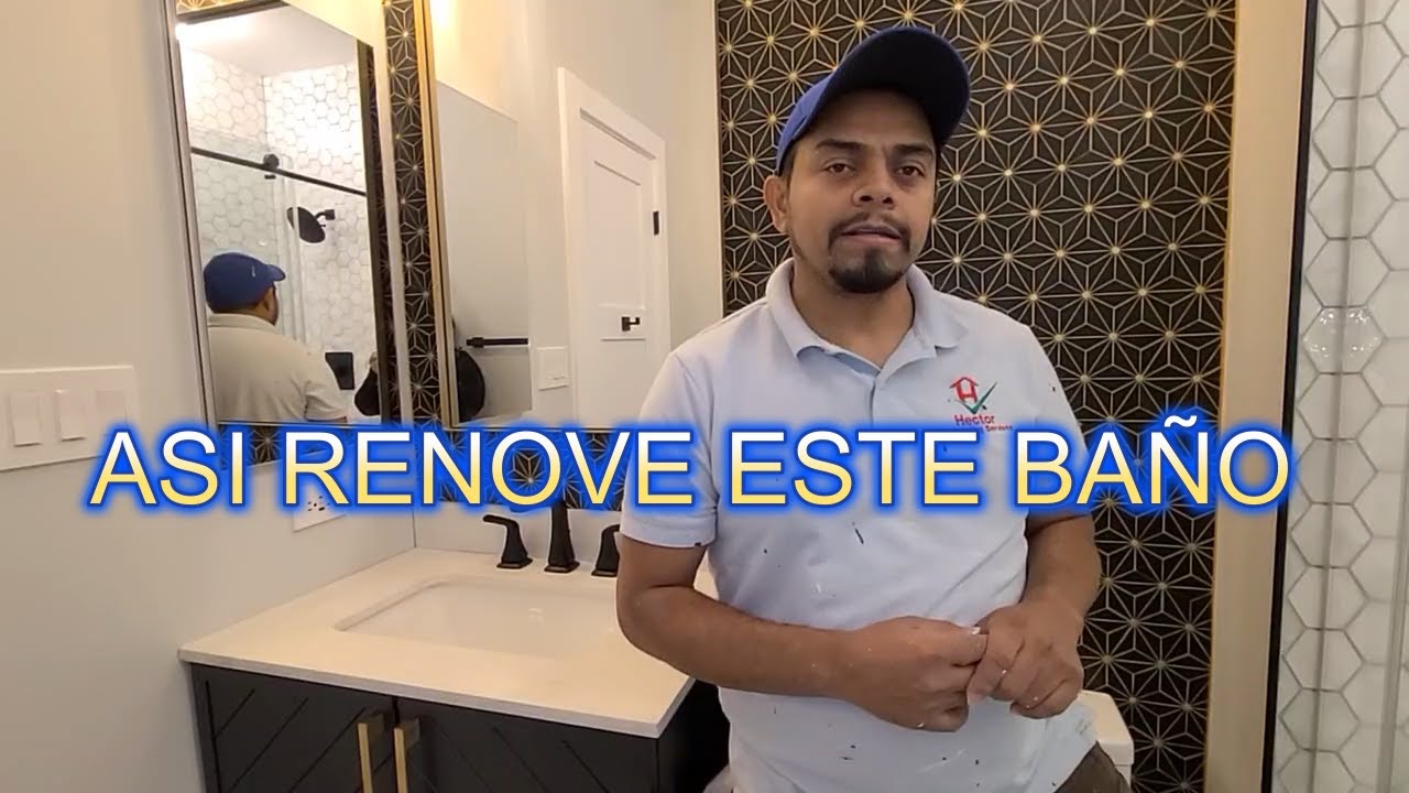 renovando un baño