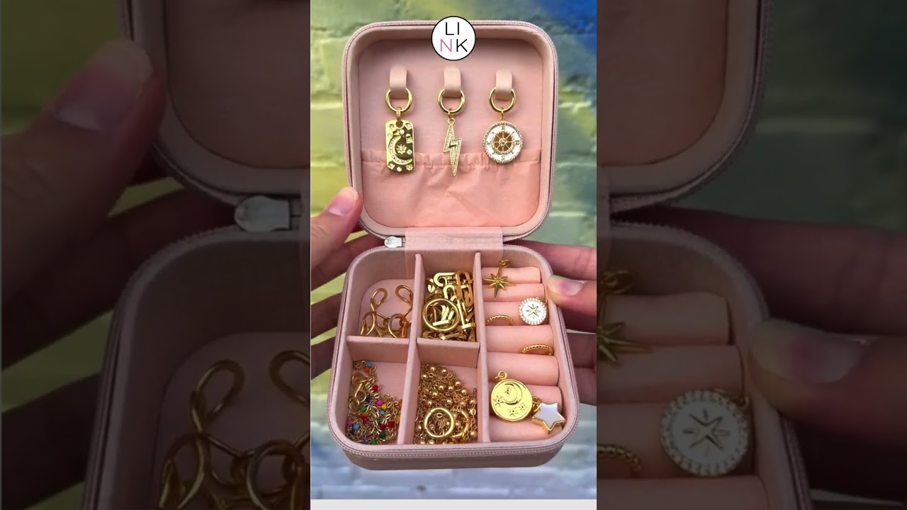 Travel in Style - Deluxe Gift Box | Mini Jewelry Travel Case ✨