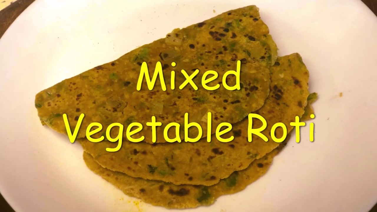 Mixed Vegetable Roti | Healthy vegetable chapati | Quick breakfast for kids |Everyday easy breakfast