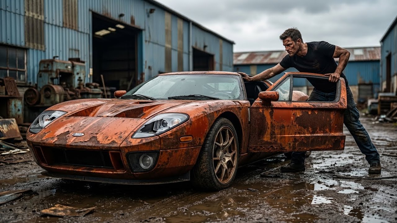 $300,000 Supercar Found Abandoned – 2005 Ford GT Shocking Condition