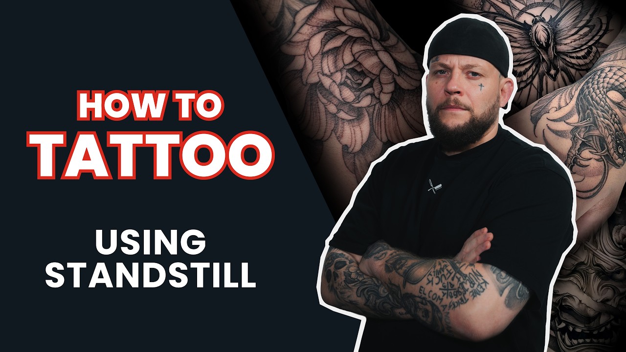 How to Tattoo Fine Line using STANDSTILL with Philipp Trier | Tutorial