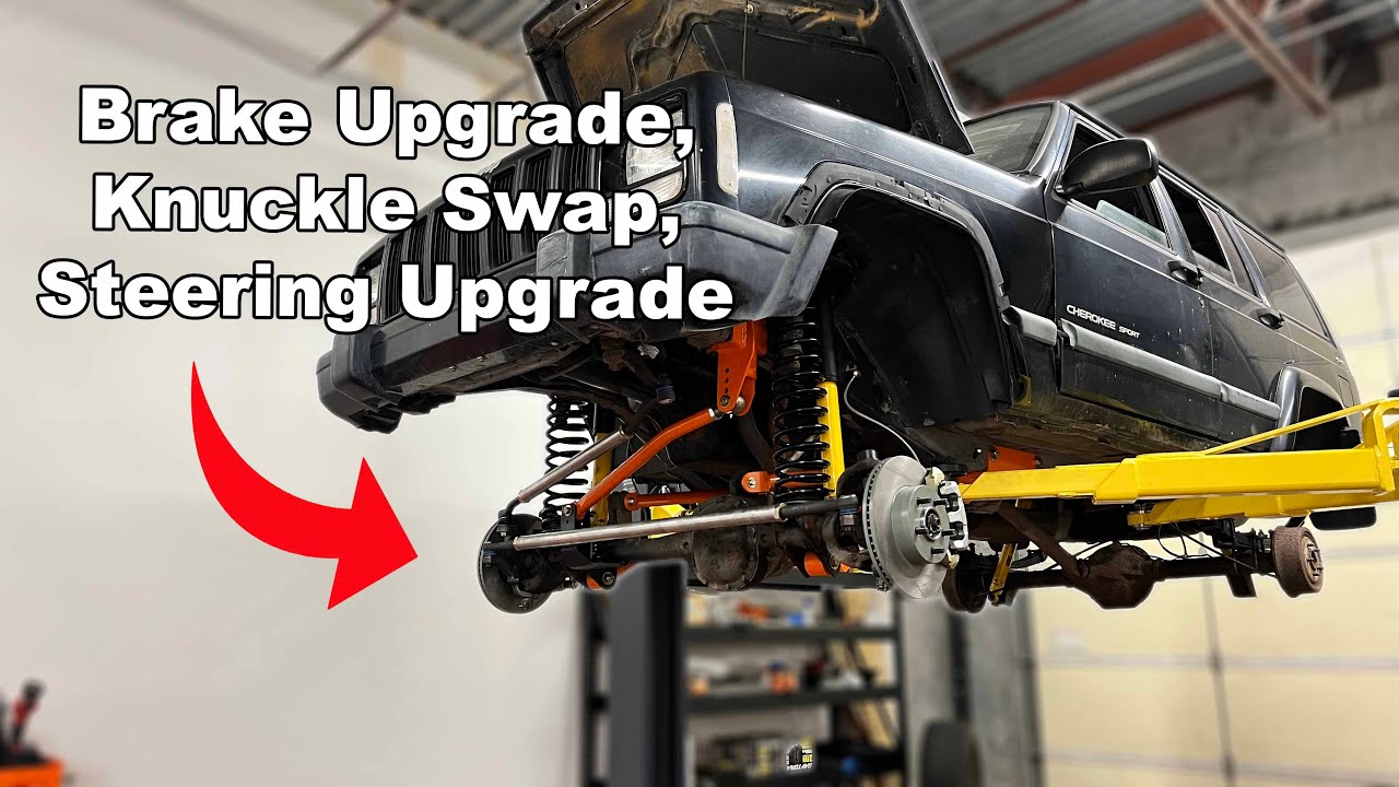 Jeep WJ Knuckle Swap on Cherokee XJ
