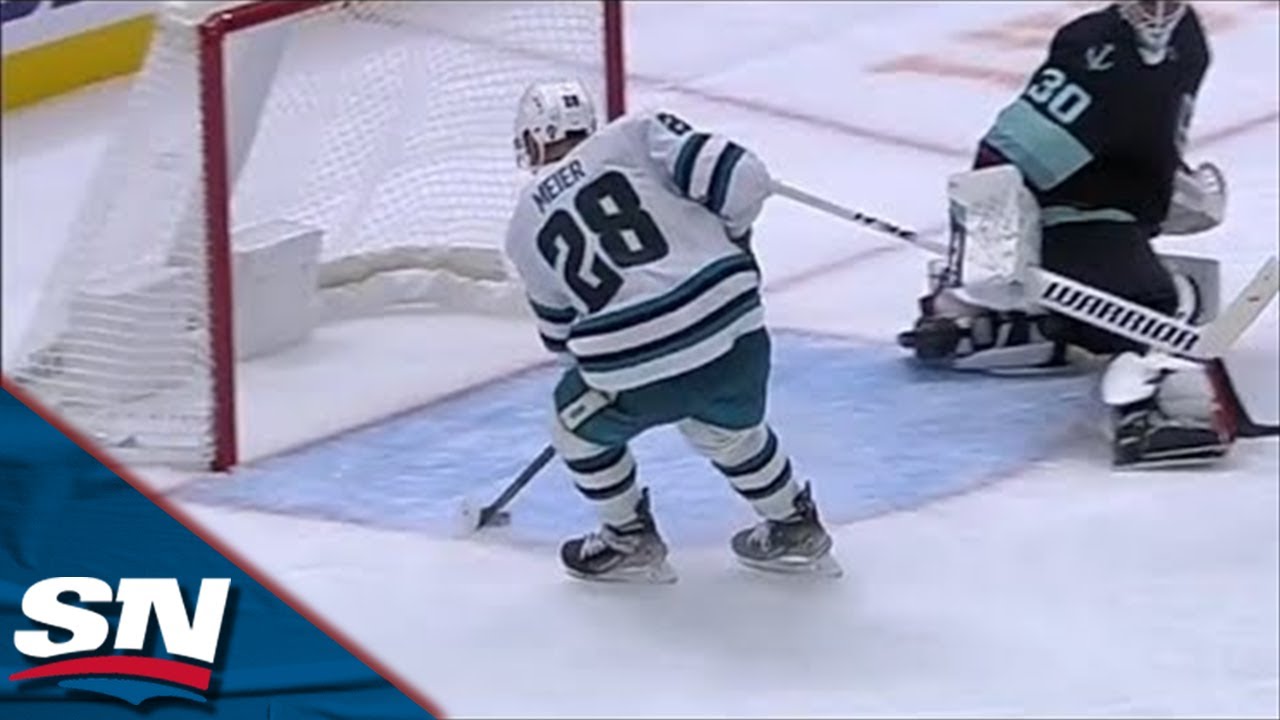 Timo Meier Completes Fourth-Career Hat Trick vs. Kraken