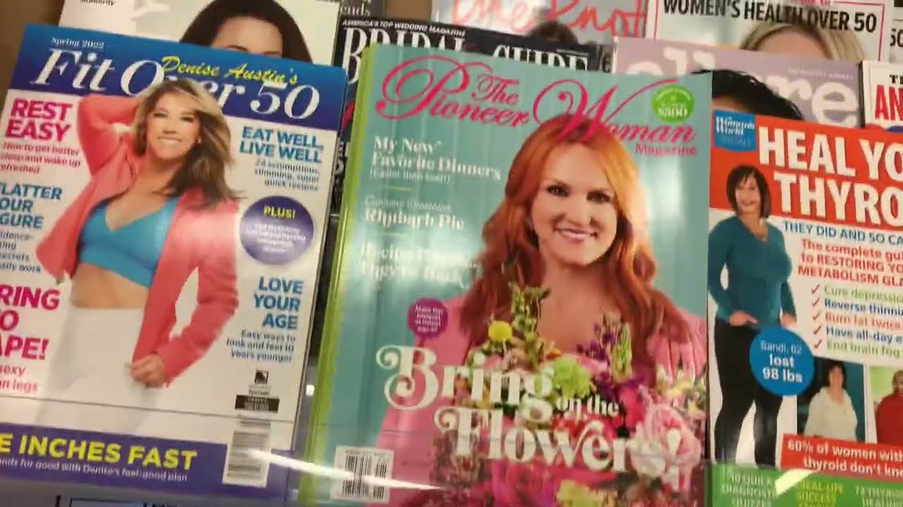 Scanning a magazine