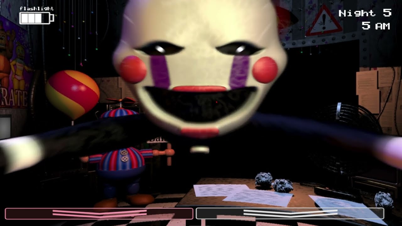 Five night at freddy 2 (night 4,5)