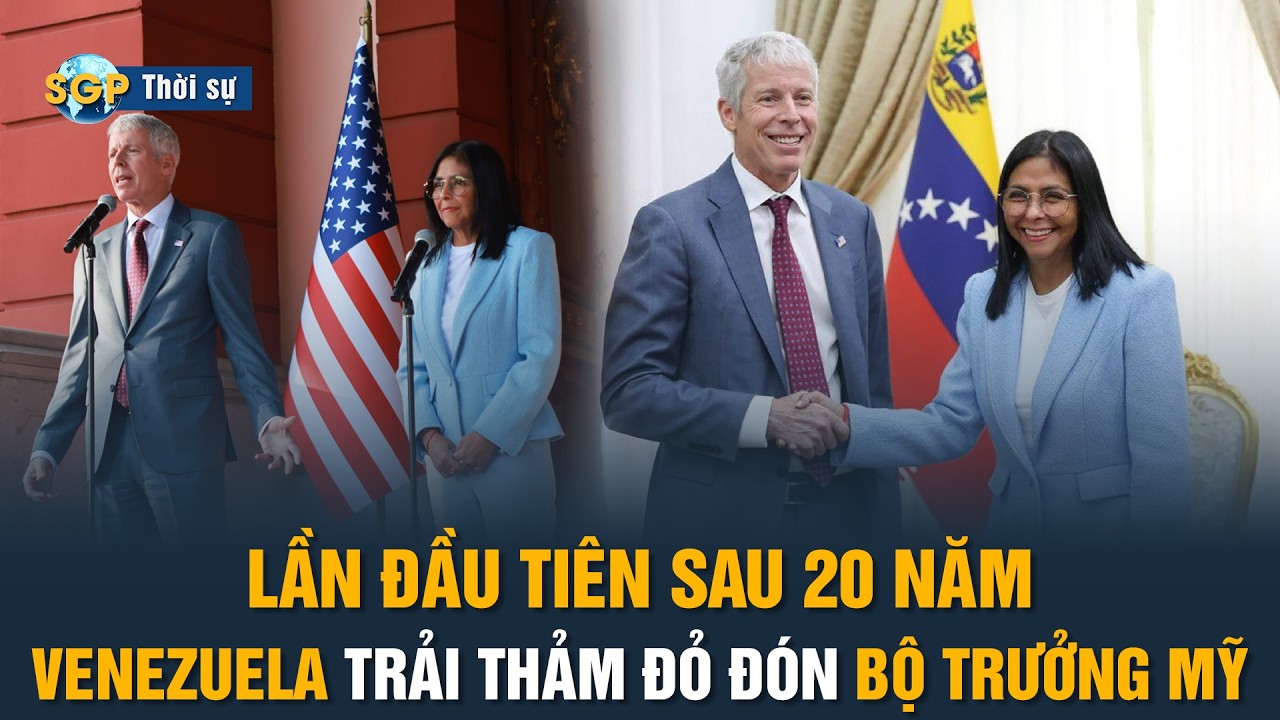 🔴TIN HOA KỲ: Venezuela trải thảm đỏ đón bộ trưởng Mỹ; Trump tập hợp mặt trận chống TQ