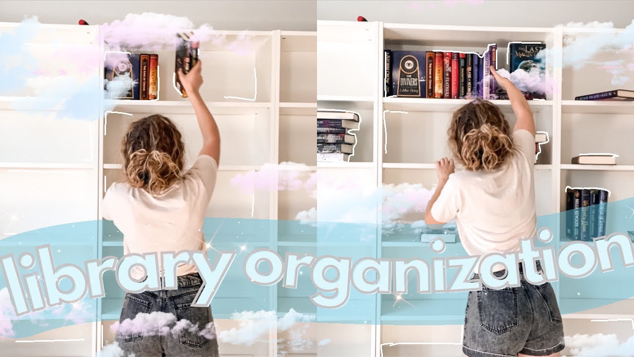 setting up my library | bookshelf reorganization + mini tour