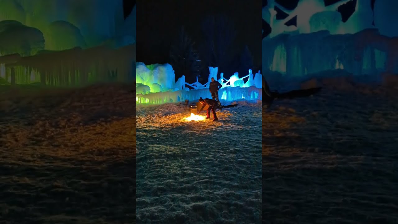 Amazing Fire Dancing And Breathing | Ice Palace | Delano Minnesota | Fountain Hill Winery