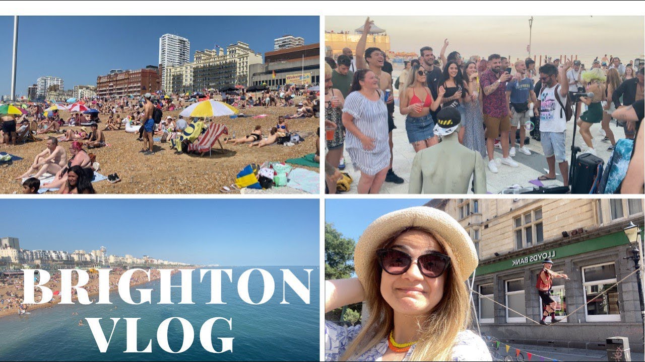 Brighton Gezi Rehberi İngiltere UK - İngiltere'de denize girilebiliyor mu? Londra'dan günübirlik !