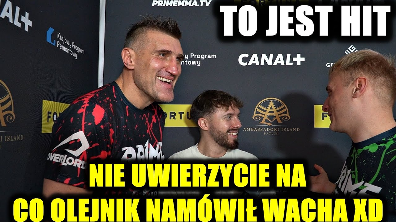 Olejnik zakumplował się z Wachem! Będą razem walczyć?