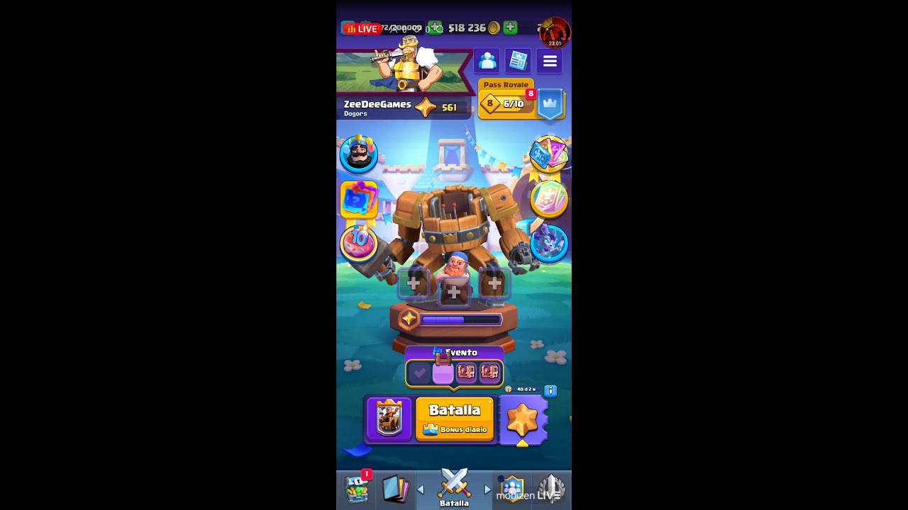 CLASH ROYAL | Táctica Royal | Rumbo al ORO | by: DanyKing