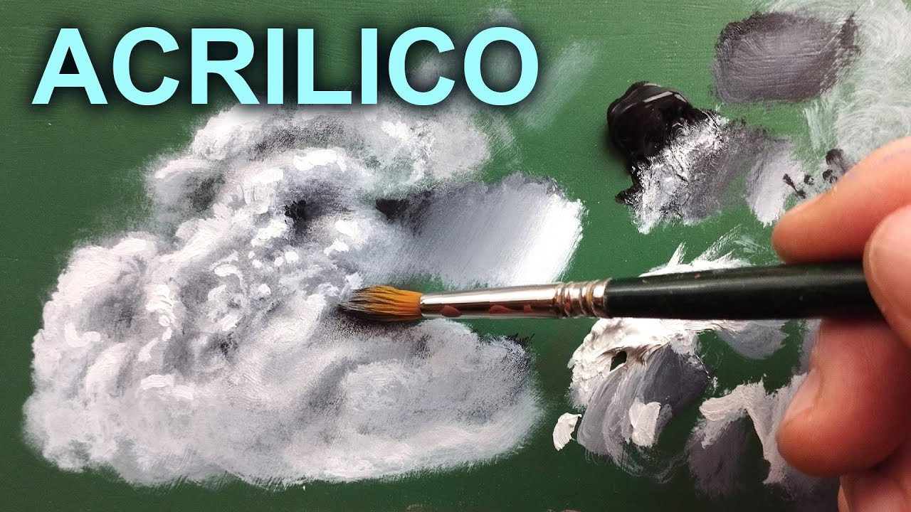 Dipingere ad acrilico. Il segno e la sfumatura