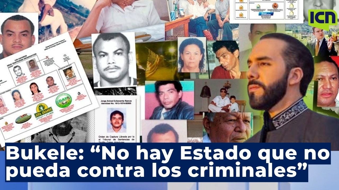 Bukele: “Si un estado no combate la criminalidad, es porque el estado es cómplice”