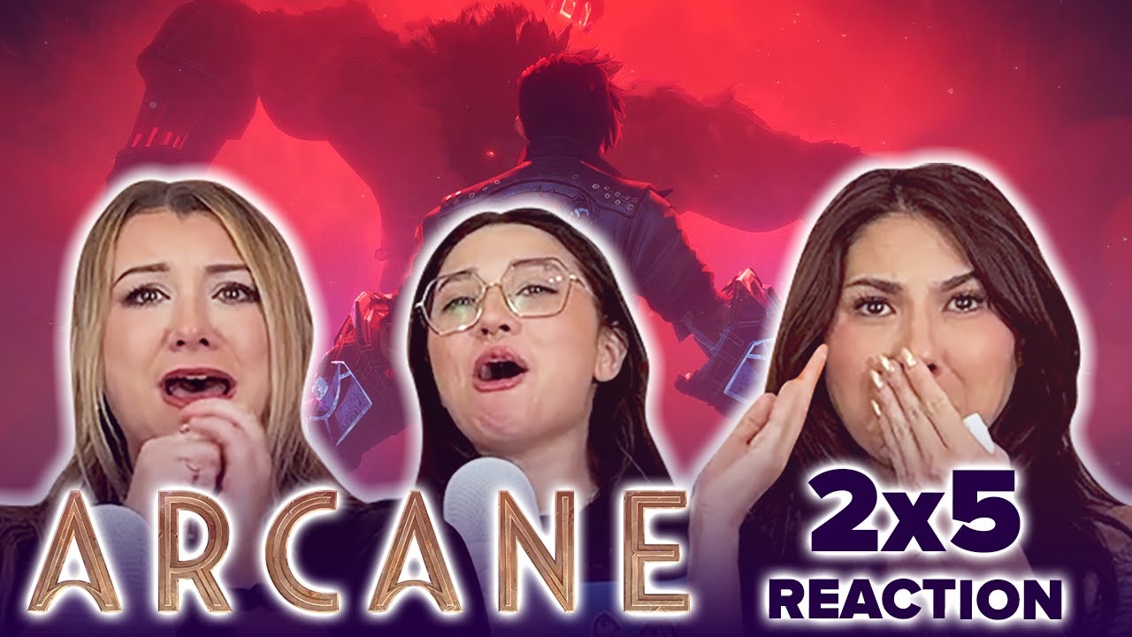 OUR HEARTS!! 😭 Arcane - 2x5 - Blisters and Bedrock