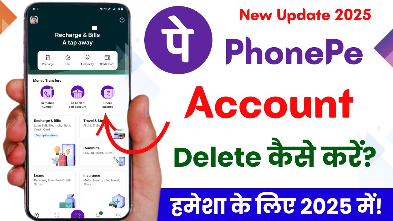 Phonepe account delete kaise kare new update| How to delete phonepe account permanently 2025