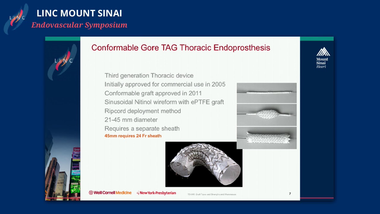 TEVAR: Graft Types and Strengths and Weaknesses