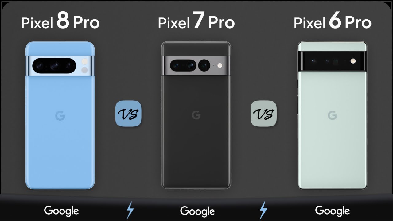 Pixel 8 Pro vs Pixel 7 Pro vs Pixel 6 Pro | Mobile Nerd