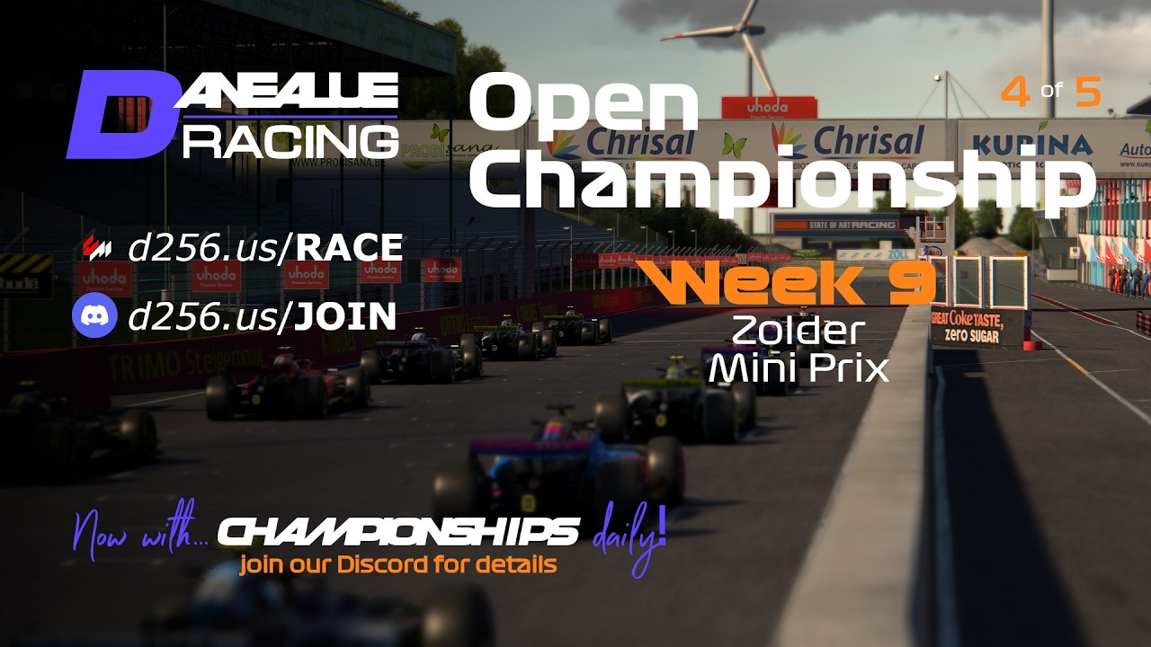 d256.us/GAMES Zolder Mini Prix | Danealue.com 2026 Week 9 Formula Supreme 2025 Championship | 4 of 5