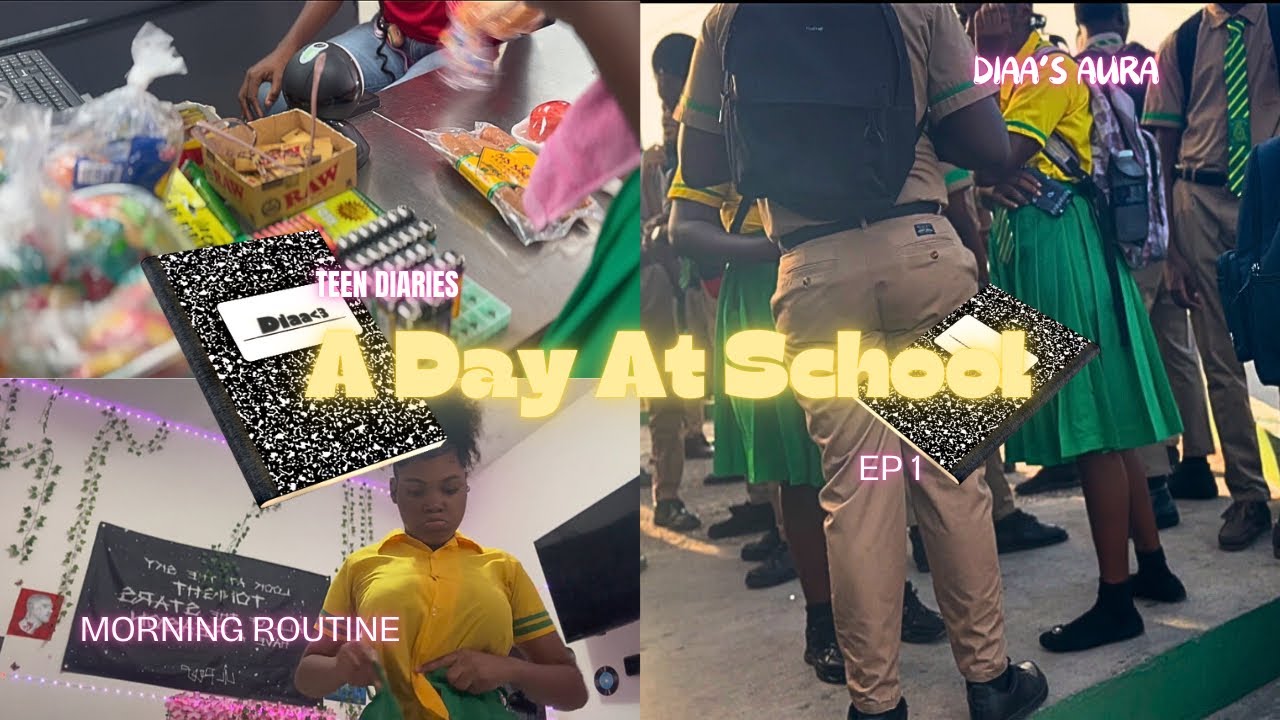 A Day At School | Teen Diaries🩷📓