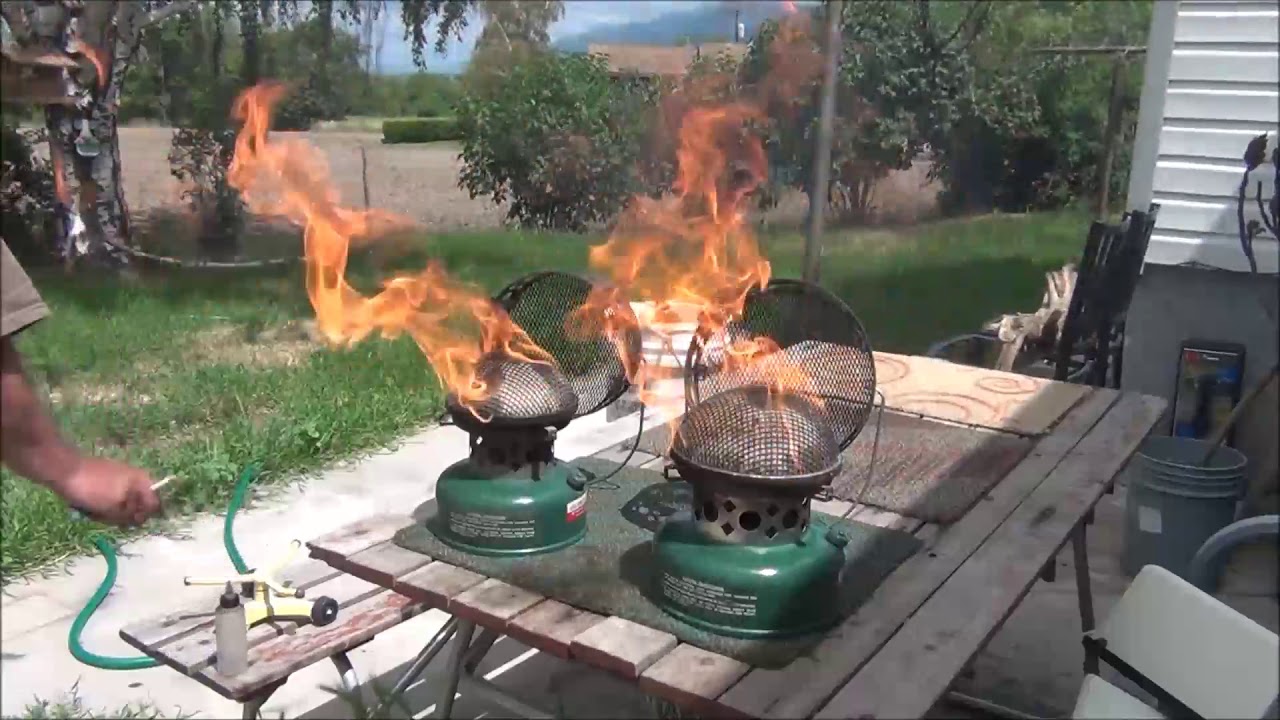Lighting A Coleman Catalytic Heater