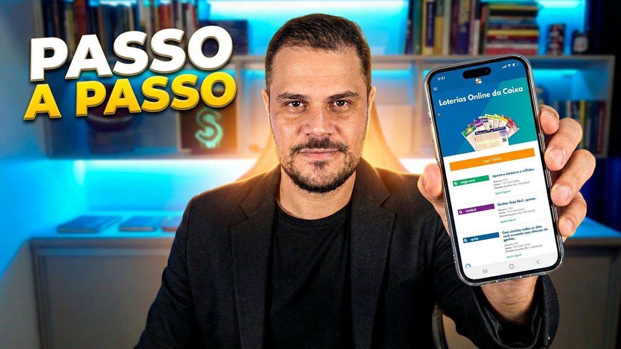 COMO APOSTAR NA LOTERIA PELO CELULAR (PASSO A PASSO 2026)