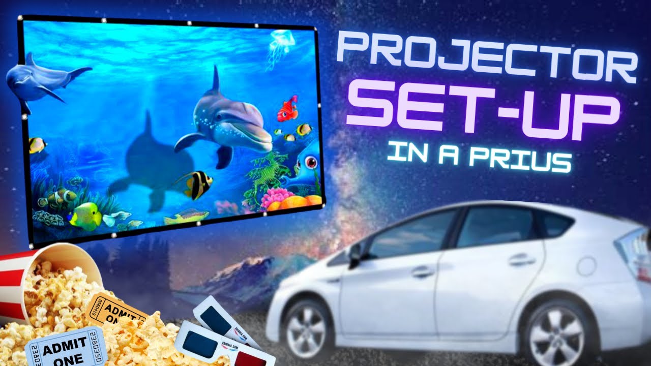 DIY: Mini Movie Set-Up In A Car Camper (Toyota Prius)