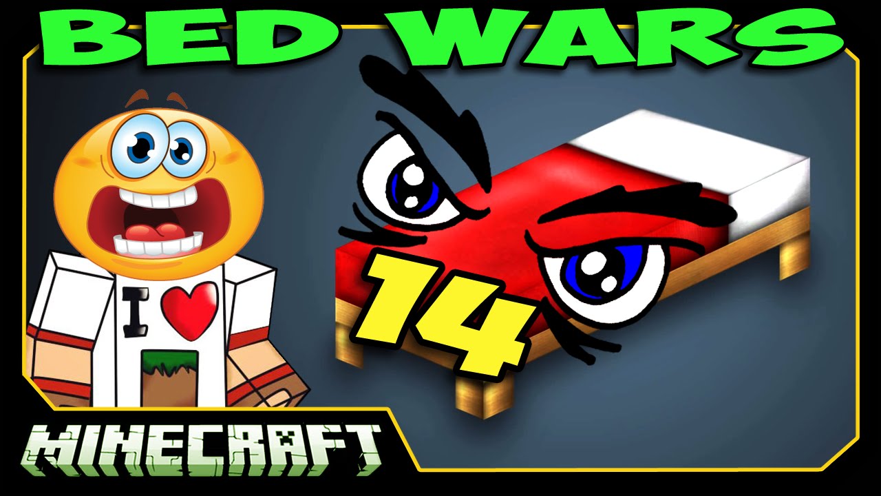 ч.14 Bed Wars Minecraft - Вообще все против нас!!!