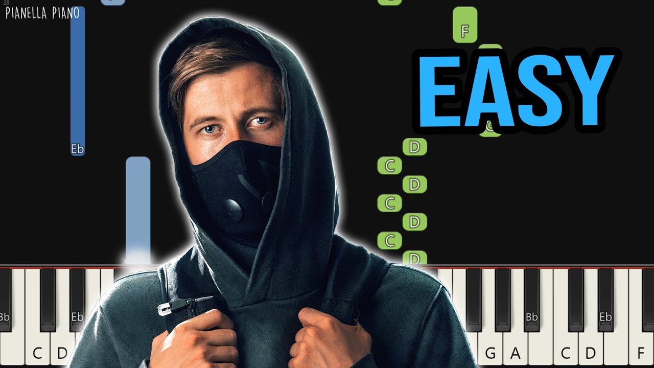 Alan Walker - Different World | EASY Piano Tutorial by Pianella Piano