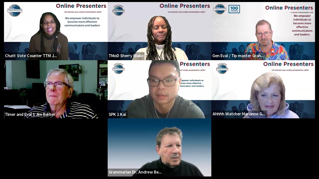 SnipClip - 05 January 2026 - Online Presenters Toastmasters