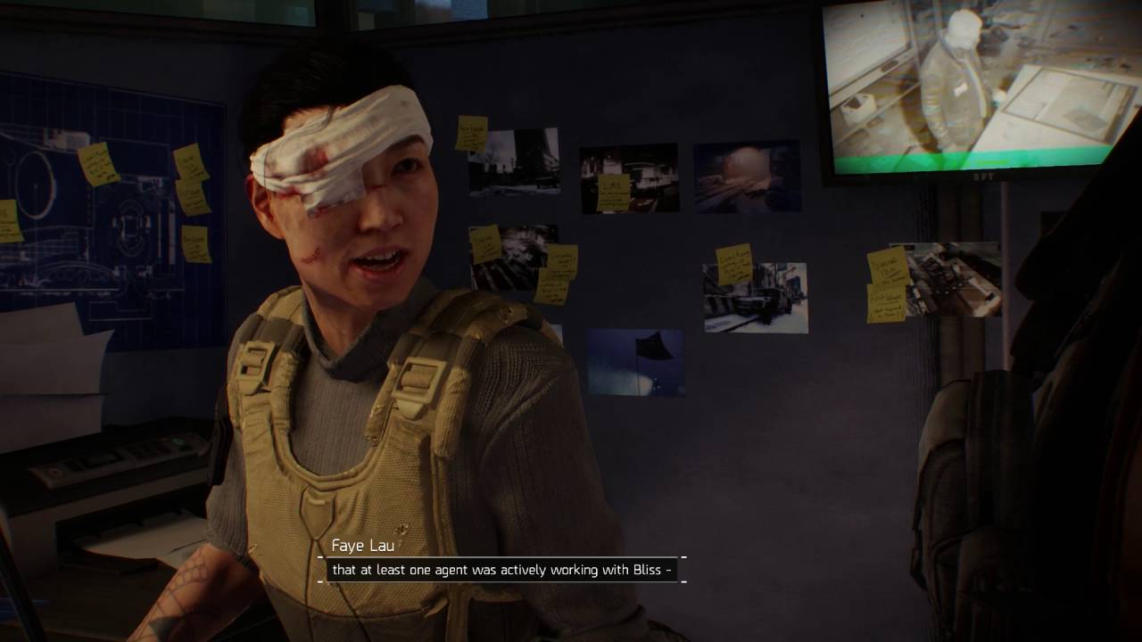 The Division - Talking to Faye Lau after Clear Sky Incursion