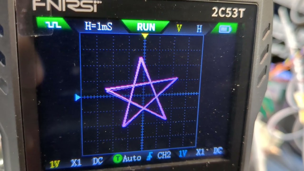 FNIRSI 2C53T X-Y mode