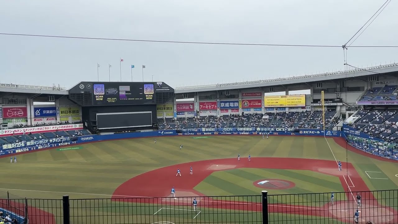 【座席見え方・ビュー】ZOZOマリンスタジアム 内野指定席B(3塁側) 33列 141番 シートノック