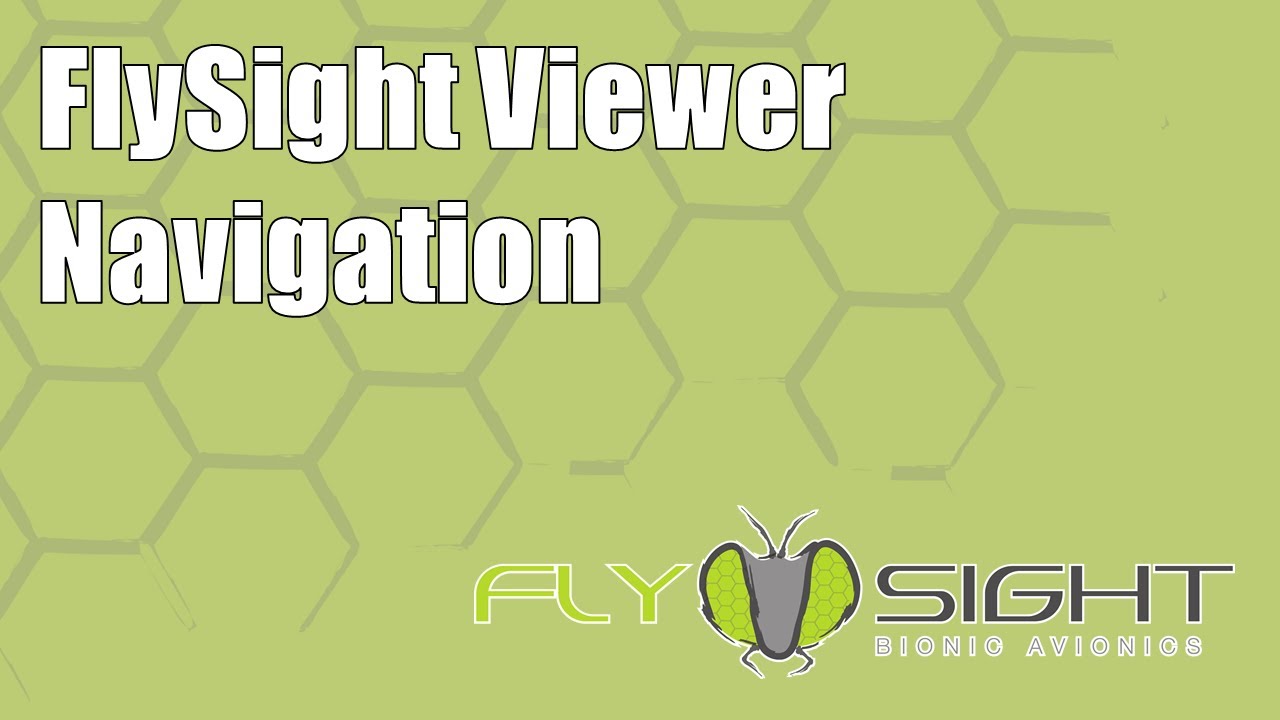 FlySight Viewer Navigation