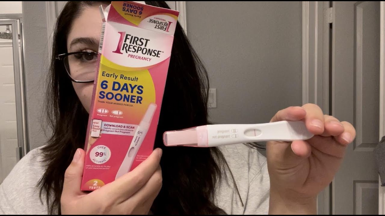 FAINT FIRST SIGNAL PREGNANCY 🤰🏻 TEST | TRYING FIRST RESPONSE 6 DAYS SOONER | 5 MONTHS POST PARTUM!
