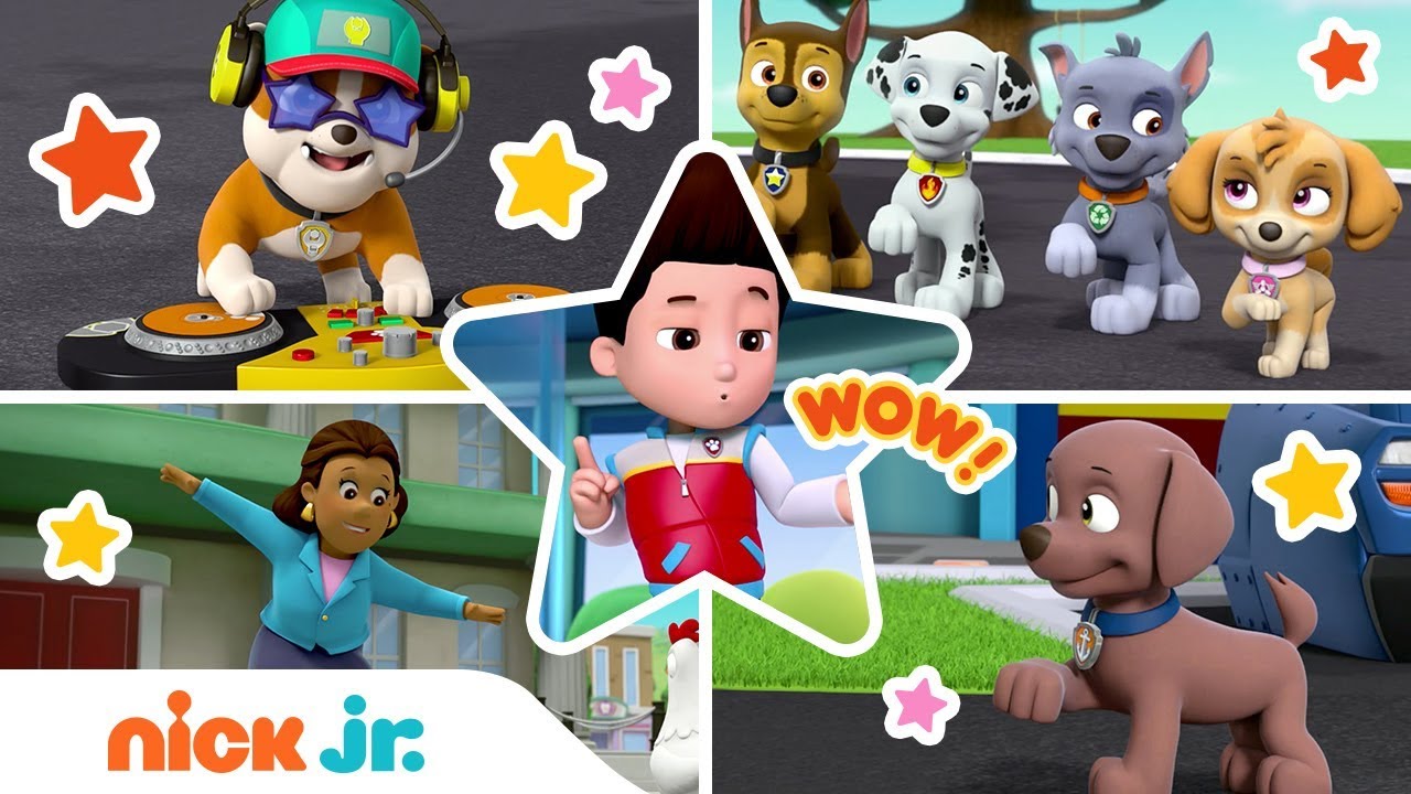Top 5 Dance Moves 🎶 Best of PAW Patrol | PAW Patrol | Nick Jr.