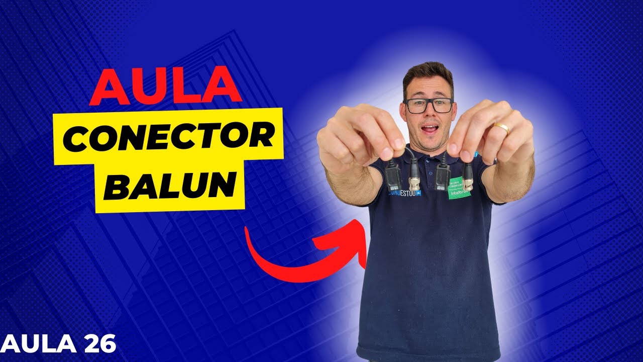 Conector balun | Como usar, pra que serve, quando usar - aula 26