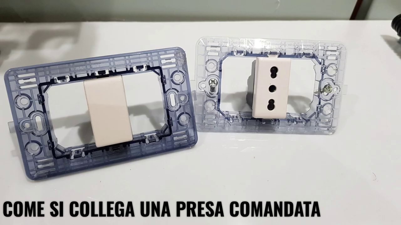 Come si collega una presa comandata