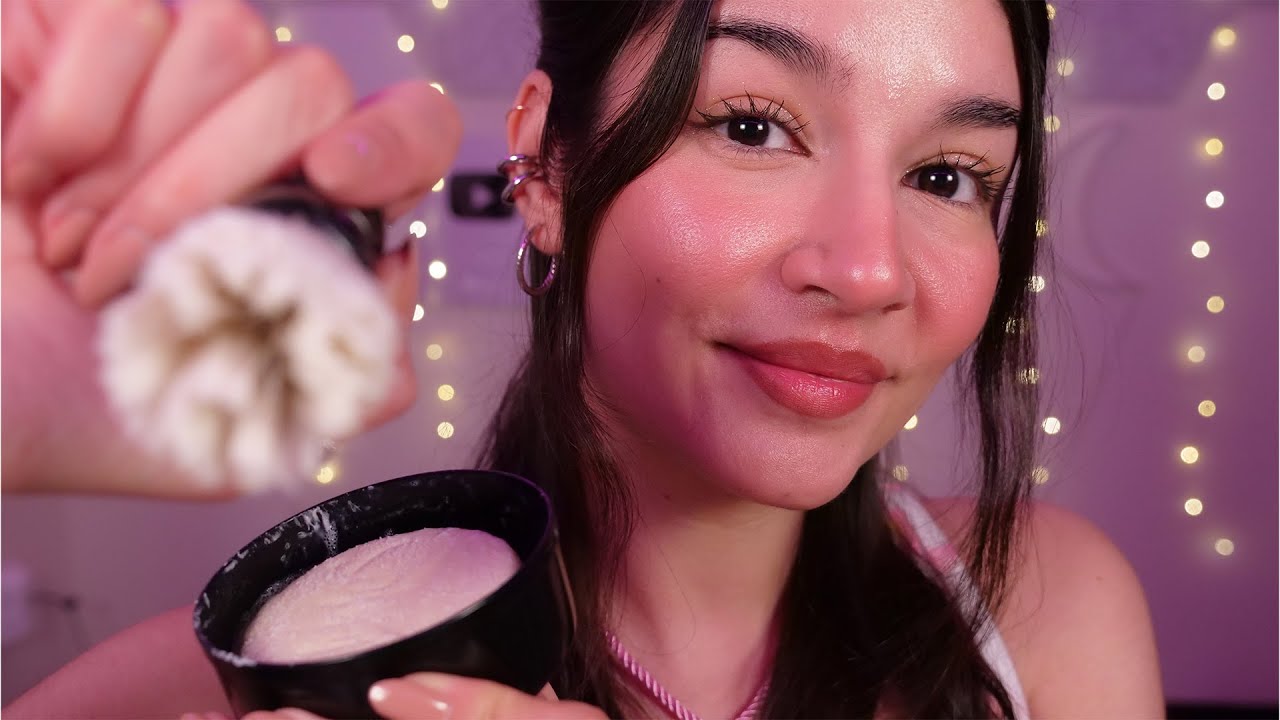 ASMR Shaving Your Face Roleplay | Cream, Lotion, & Layered Sounds