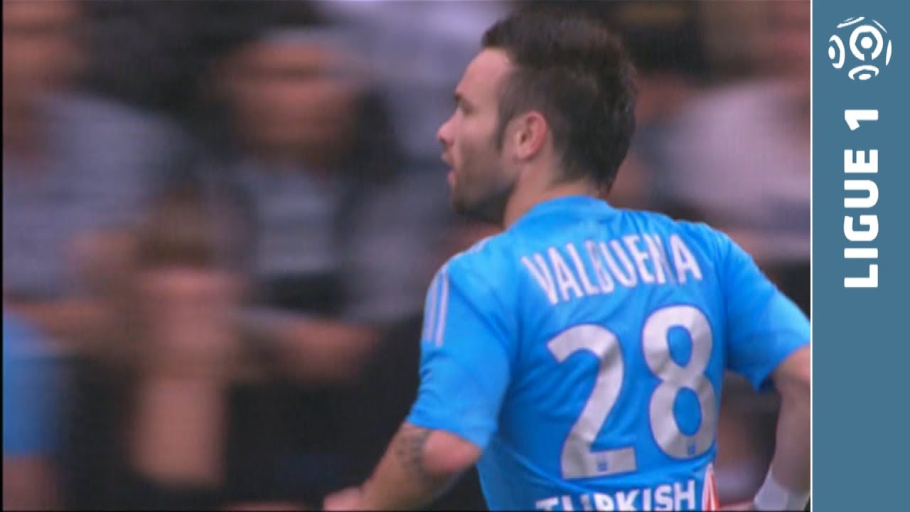 Great free kick Mathieu VALBUENA (58') - FC Lorient - Olympique de Marseille (0-2) - 2013/2014