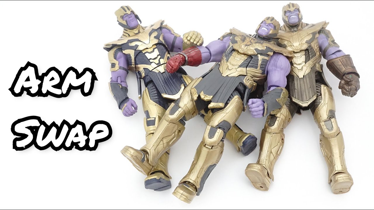 Arm and Head Swap for Marvel Legends Infinity Saga / BAF / ZD Toys Armored Thanos