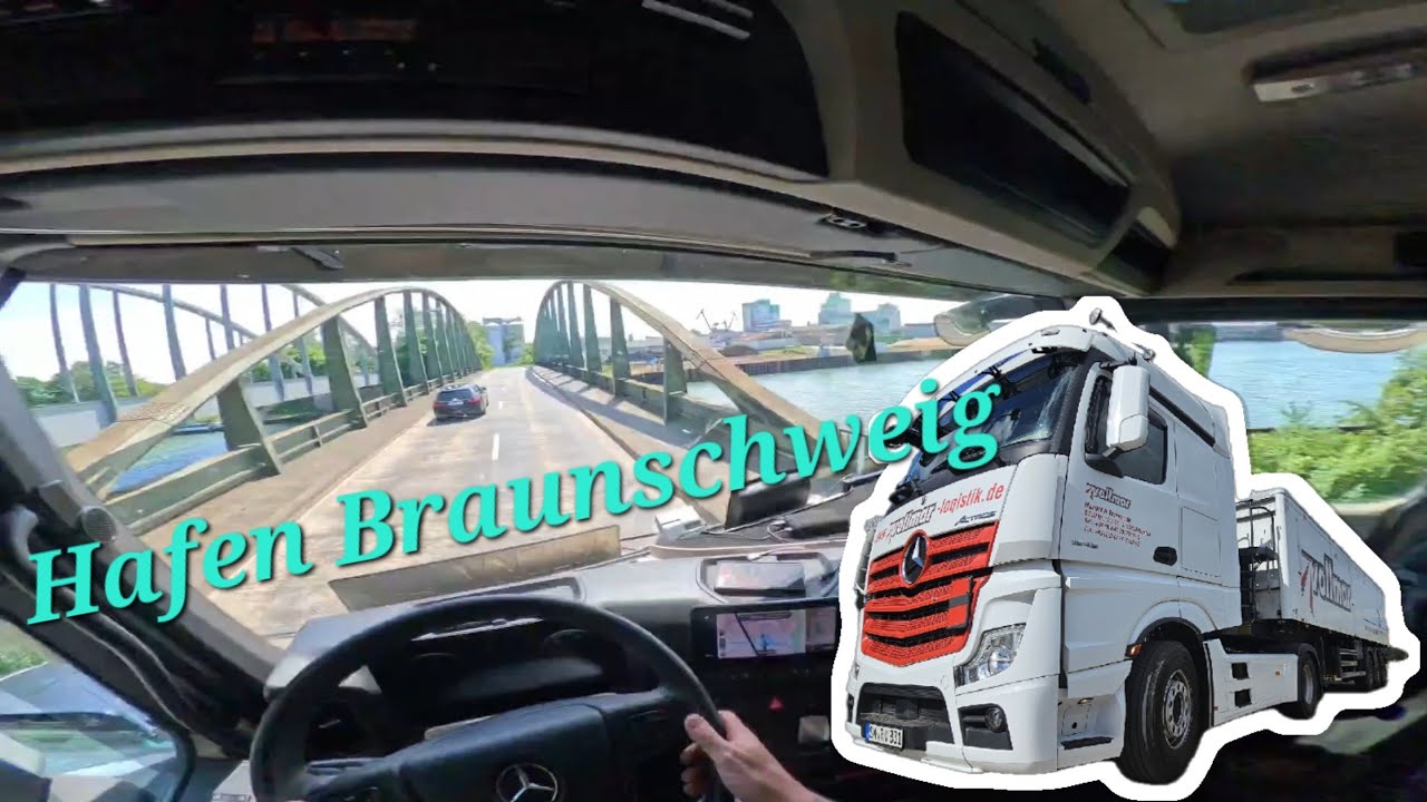 Truck-Vlog heute: Raiffeisen Braunschweig am Hansehafen