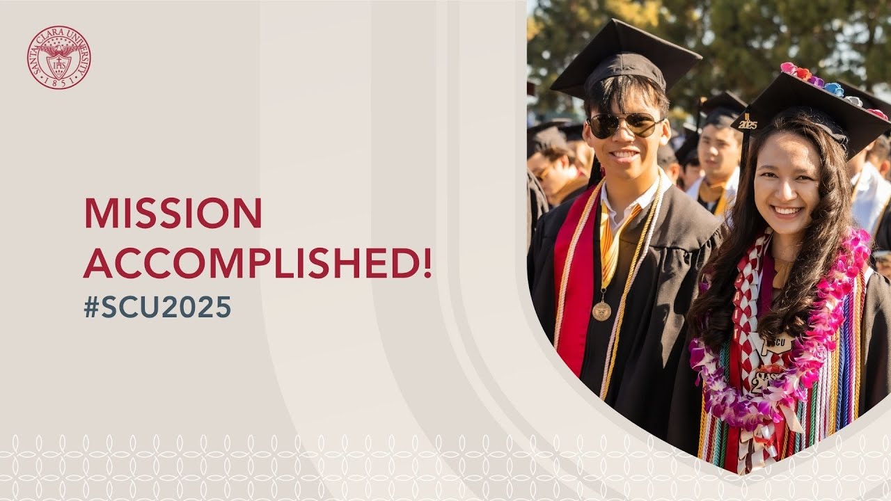#SCU2025: Watch Every Moment of the Undergraduate Commencement Celebration