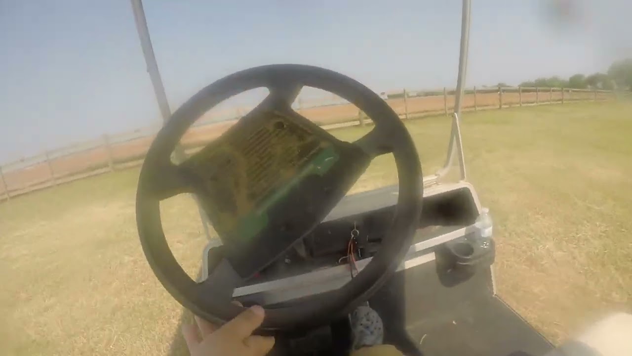 Riding My Golf Cart Around Trails Offroad For Fun ATV Adam