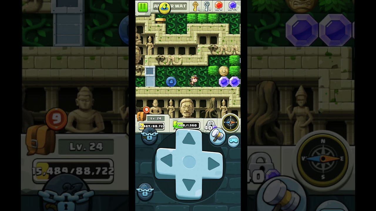 Diamond quest Angkor wat 2 ( stage 4) level 6
