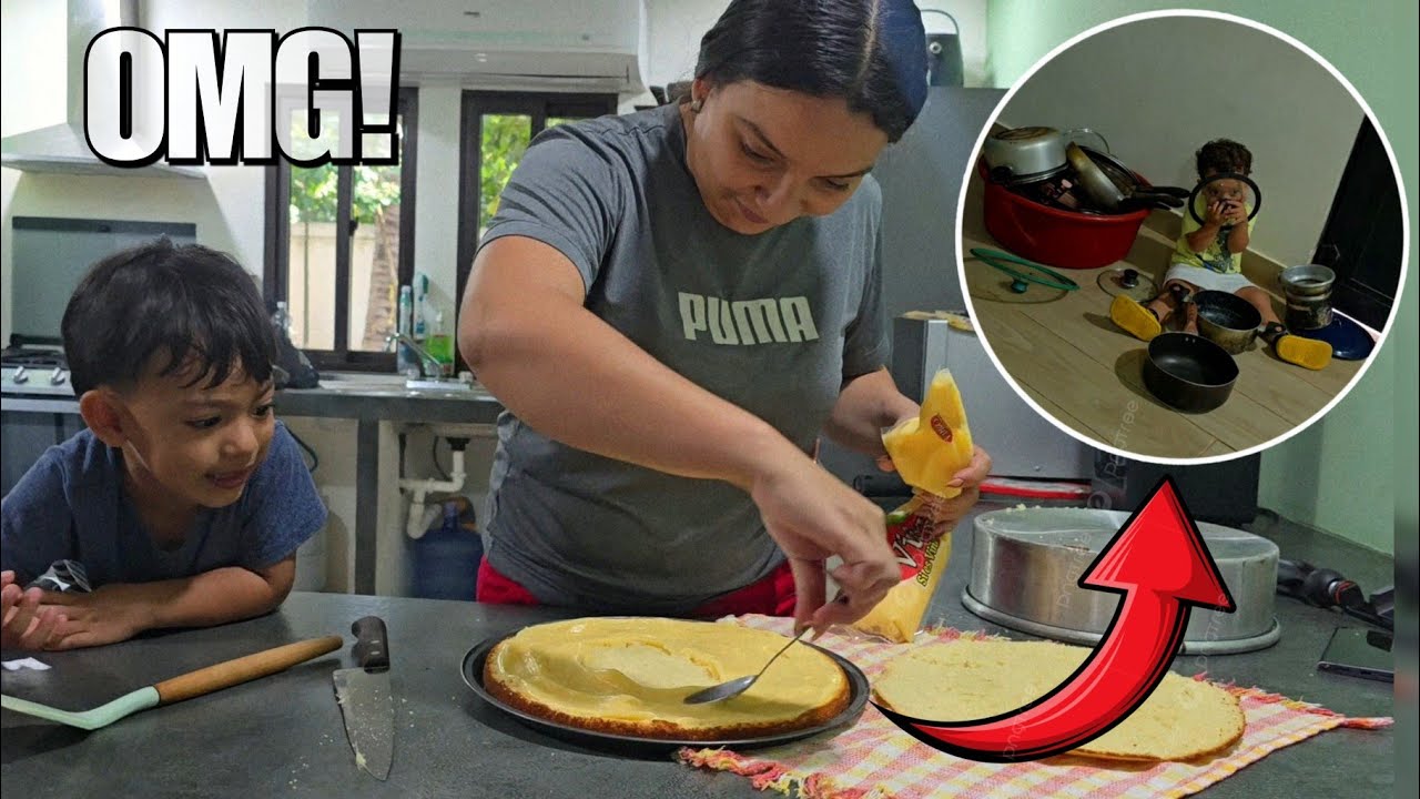 Los Niños Ya No Esperan Mas El Pastel, Santi Empezo A Tirar Todo😱