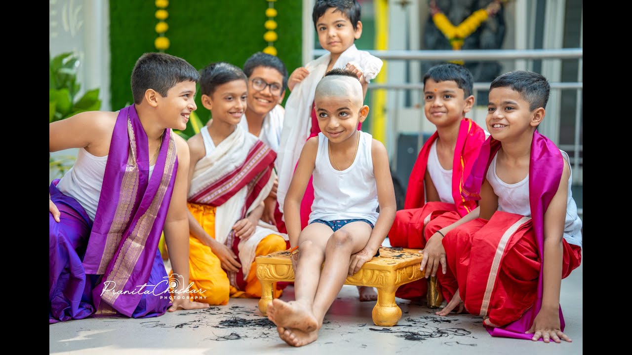 Munj Ceremony | Raghav | Thread Ceremony | व्रतबंध सोहळा   #threadceremony #thread #munj